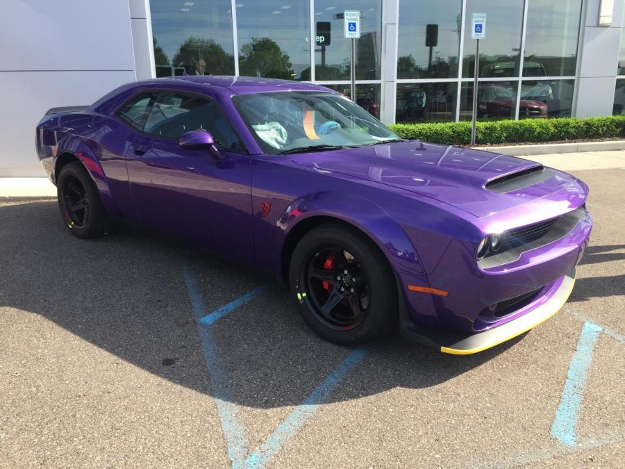  Dodge Challenger SRT Demon (LC) 2018 года  (фото 142 из 162)